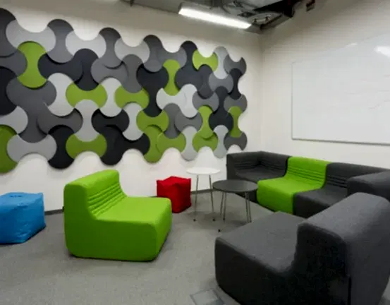 3D Akustik Duvar Paneli